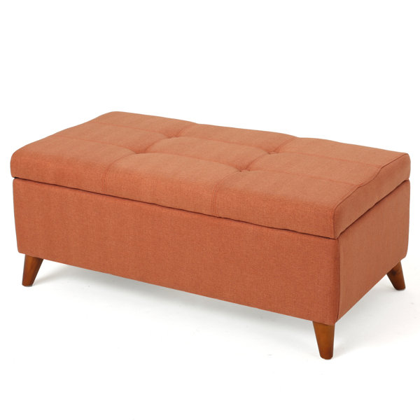 Burnt Orange Ottoman Wayfair